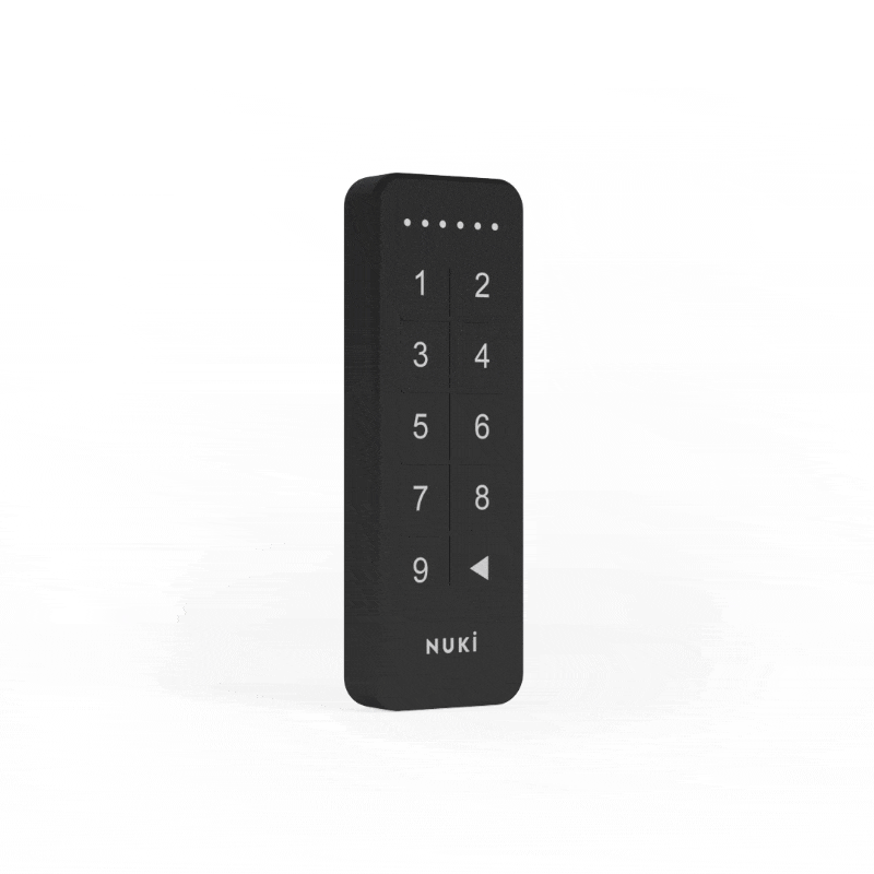 Nuki Smart Security Electronic Bluetooth Keypad - works with iOS & Android  