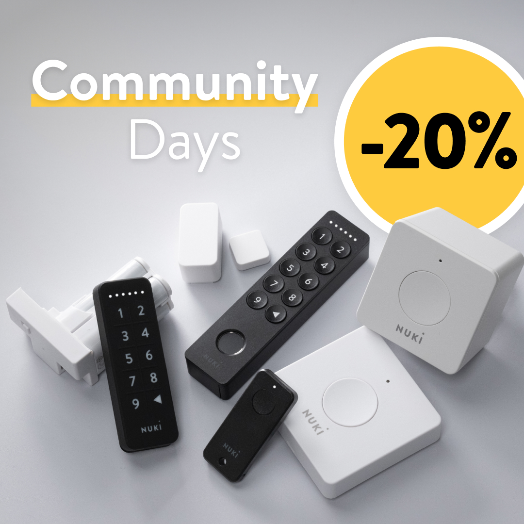 Nuki Community Days -20 %