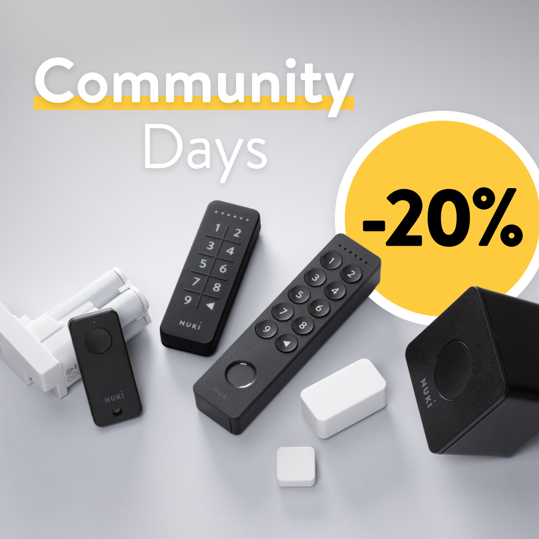 Nuki Community Days -20 %